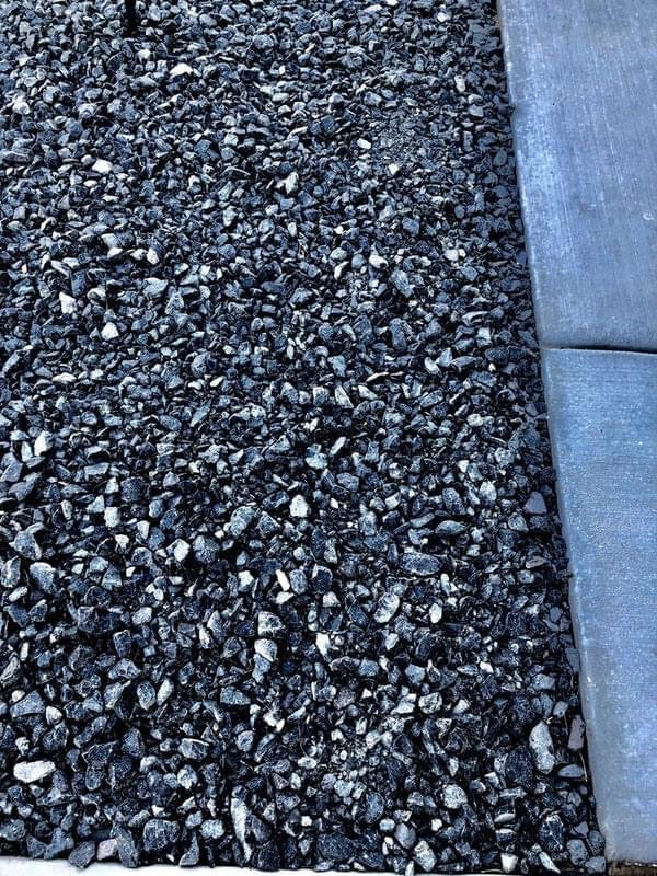 Black Crushed Granite