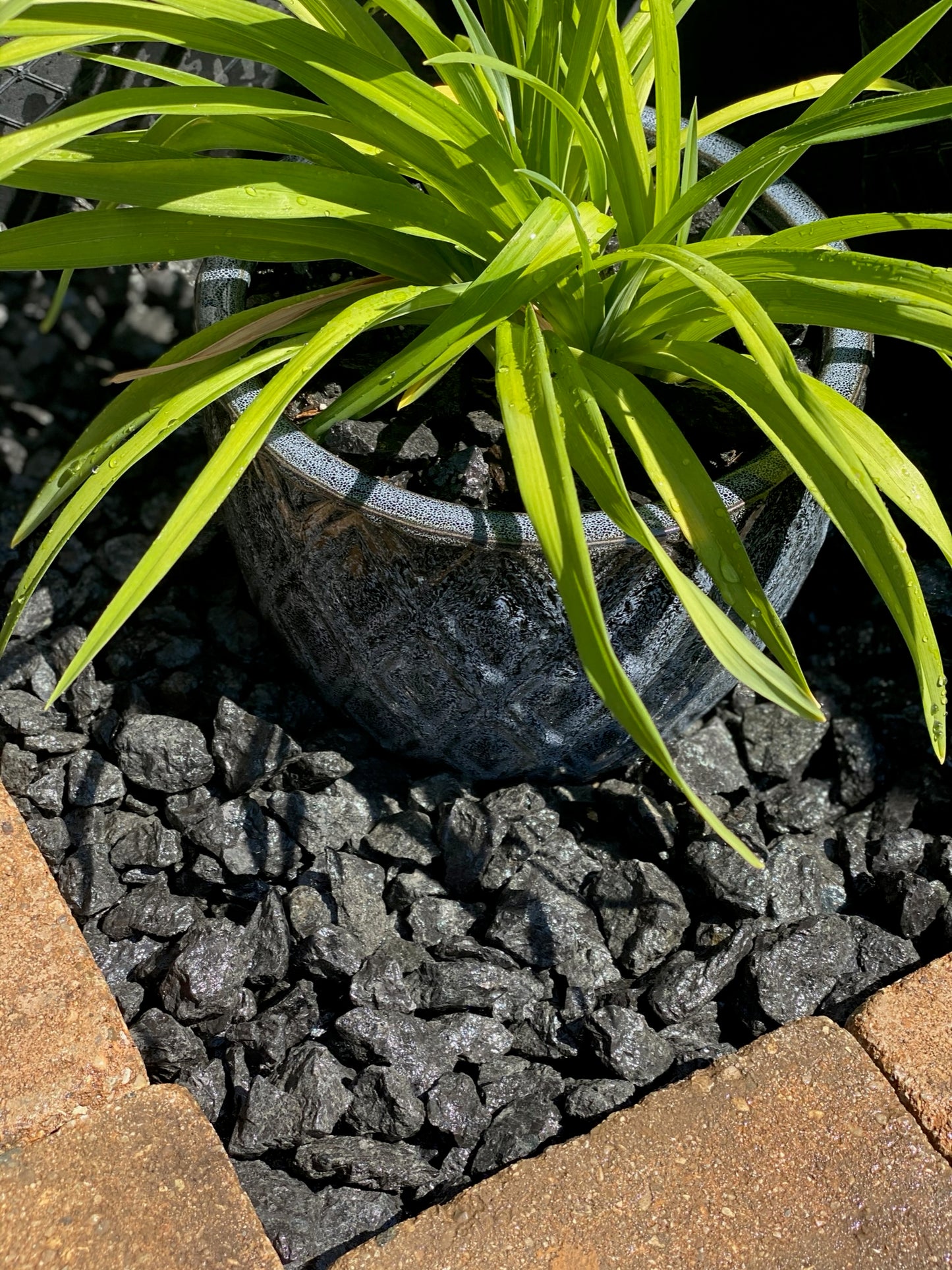 Black Crushed Granite
