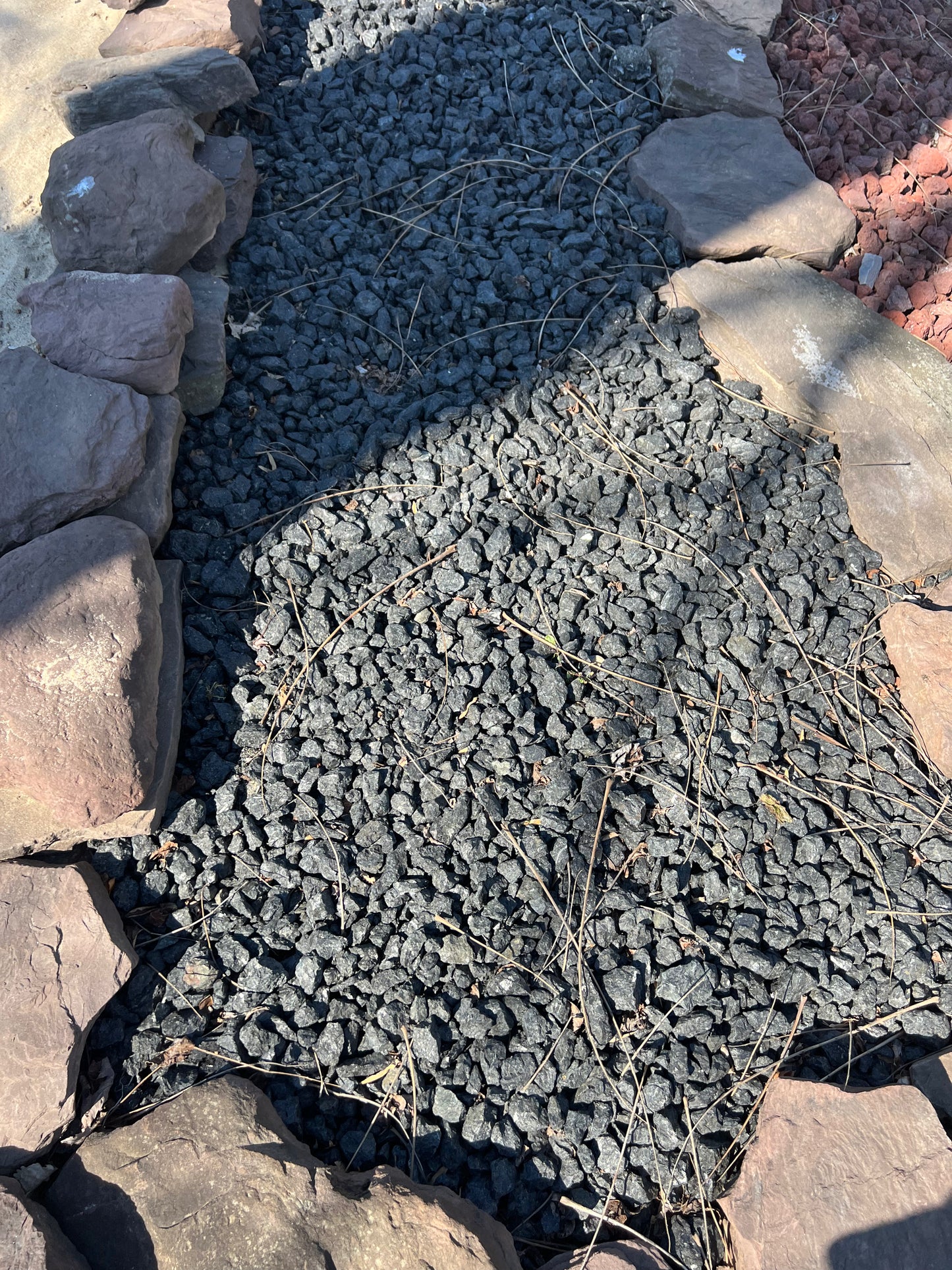 Black Crushed Granite