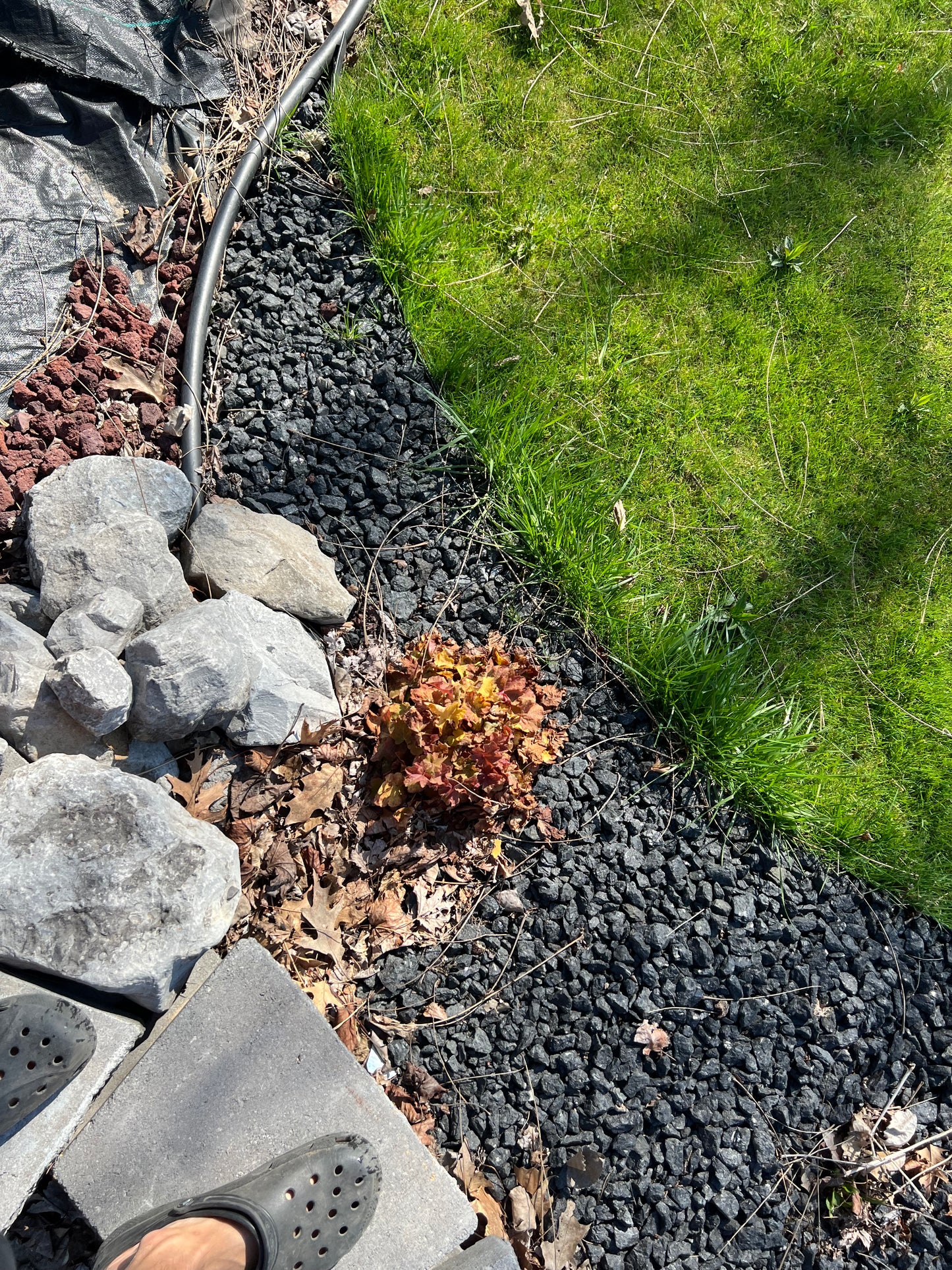 Black Crushed Granite