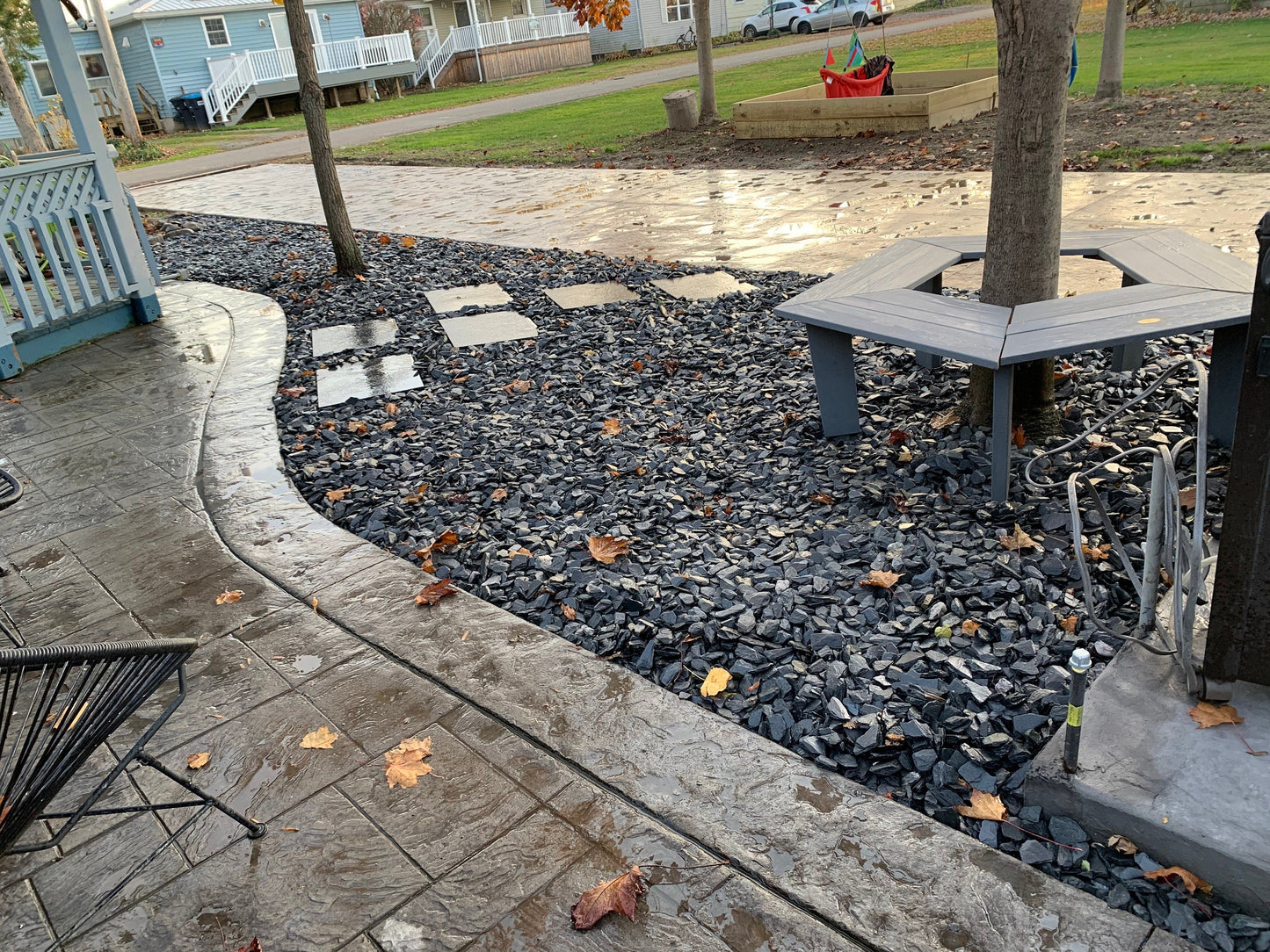 Metallic Gray Slate